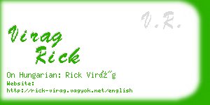 virag rick business card